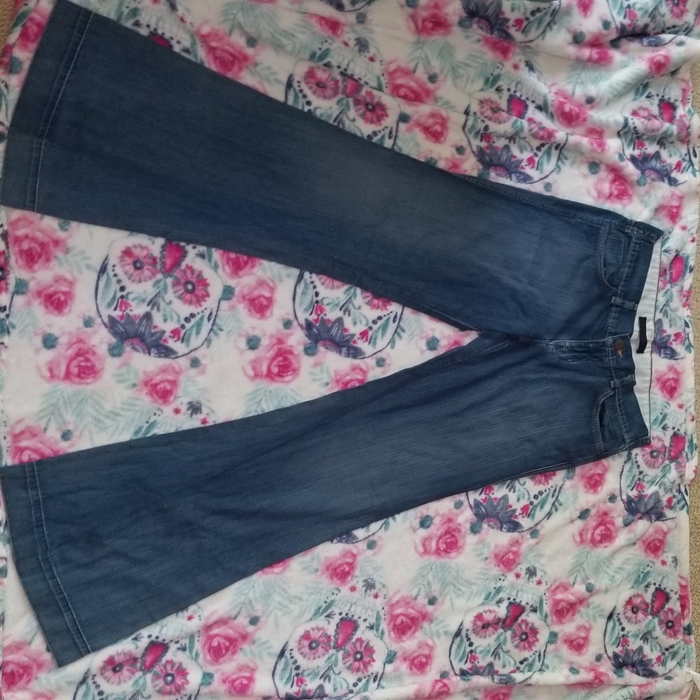 J-Brand Kat Wide Leg Jeans